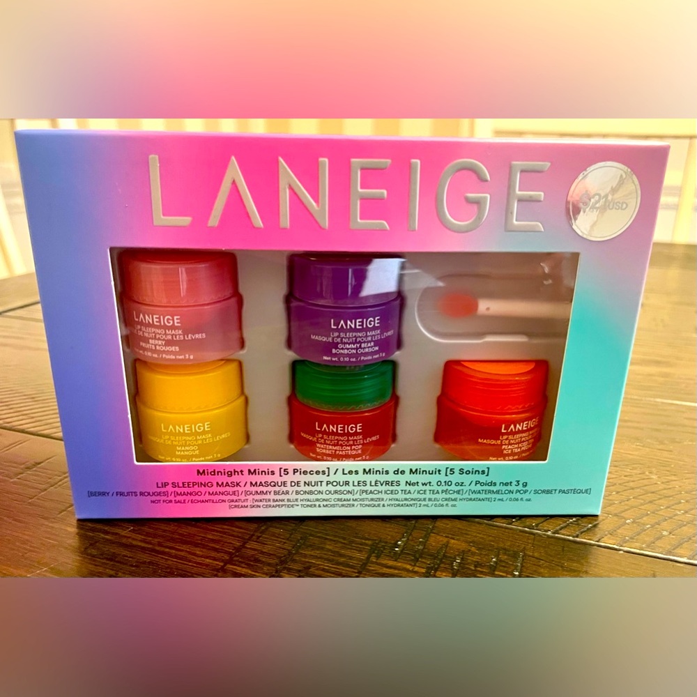 NWT - LANEIGE - Midnight Minis Lip Set
